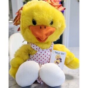 13" Suzys Zoo Duckling Duck Plush by StarShine 1988 With TAG